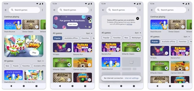 怎么个事?谷歌低调上线"Instant Games"